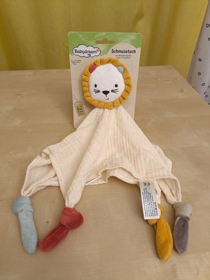 Schmusetuch Babydream Löwe creme neu OVP Kuscheltuch Schnuffeltuch Baby 