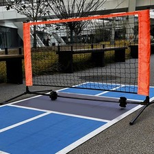 Mini Pickleball Net Pickleball Equipment for Driveway Backyard 87cmx136cm