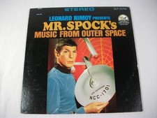 Leonark Nimoy LP 1967 Presents Mr. Spock's Music From Outer Space Dot Stereo