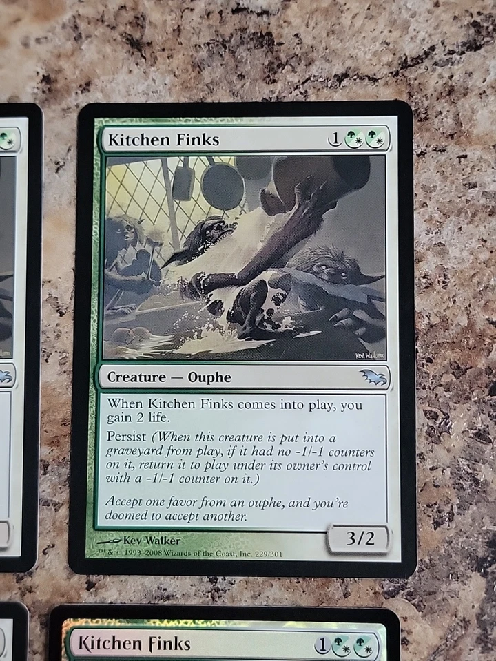 Kitchen Finks 4x MTG Shadowmoor & Ultimate Masters Foil - Playset - Near Mint  - Image 4 of 4