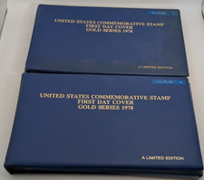 Timbres Commémoratifs En Or Des États-Unis 1978 FDC 28 Enveloppes - RK413