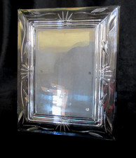 MINERVA by ROYAL DOULTON CRYSTAL Photo Frame for 7" x 5" photo VGC 👀