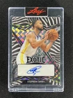 2022 Leaf Exotic Basketball Stephen Curry #BA-SC1 Auto Zebra Mosaic /7