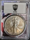 2025-W $1 Burnished Silver Eagle Dollar PCGS MS70 Ultra Label #4180