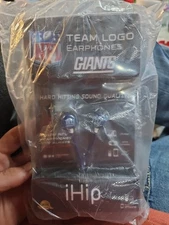 Ihip Nfl Giants Earphones