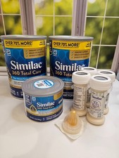 BUNDLE LOT 2 LARGE 36oz Similac 360 Total Care Infant Formula 36oz exp 12-202