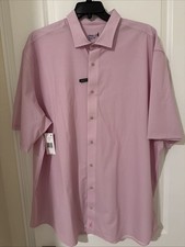 NWT Men s Johnnie-O Hangin Out Tweener Button Down Shirt Petal 3XLT