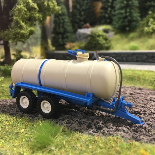 Citerne à lisier HTS 100.27 Bleue-HO 1/87-BUSCH 42867 | Condition: Neuf