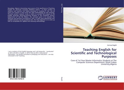 Asmaa Baghli | Teaching English for Scientific and Technological Purposes | Buch