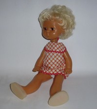 Soviet Plastic Vintage Doll 1970's Dnepropetrovsk toy factory Original clothes