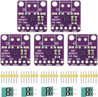 Max98357 I2S DAC Class D Amplifier Module Arduino Raspberry Pi ESP32 Amplifier