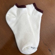 New 9-11 Low Cut Socks Ankle Acrylic Multiple Colors White Burgundy