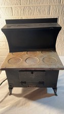 Vintage Metal Electric Toy Stove
