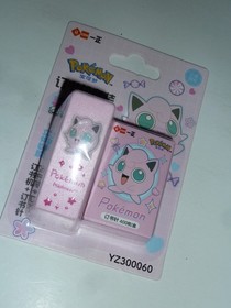 Jigglypuff Pokemon mini stapler & staples set desk supply cute pink NEW!