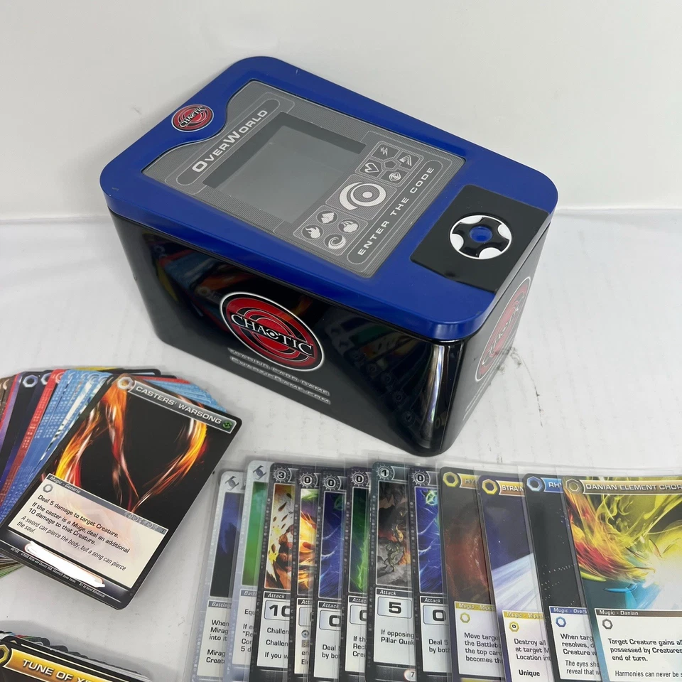 Chaotic Card Tin Set - Mixture of Cards 1st Edition - Chaotic TCG Holos - Image 4 of 4