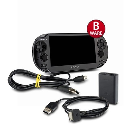 PS Vita Konsole Slim Wifi Pch-2016 Black Schwarz + Ladekabel #61B