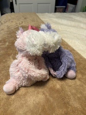 Warmies Unicorn Hug Duo Microwavable Lavender Scented Pink Purple Small
