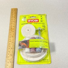 Ryobi Buffing Kit 7 Pc w/ Buffing Wheels & Co...