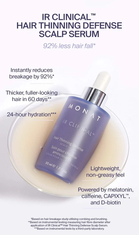 Monat IR Clinical Hair Thinning Defense Scalp Serum 50ml