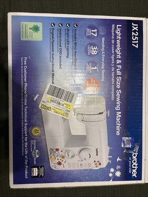 Brother Jx2517 17 Stitch Sewing Machine Brand New