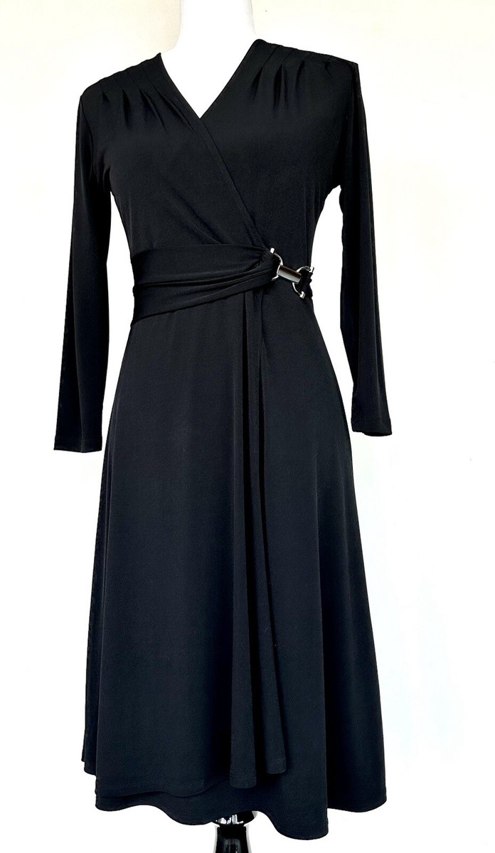 New York & Company Black Dress Metal Clasp Retails $56.95 Stretch XS NWT |  eBay
