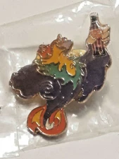 Vintage 1994 Coca-Cola Rooster APOC Sponsor Pin ~ Ships FREE