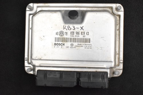 VW Skoda Superb 02-08 AVF 1.9tdi Motorsteuergerät Steuergerät Computer 038906019KD