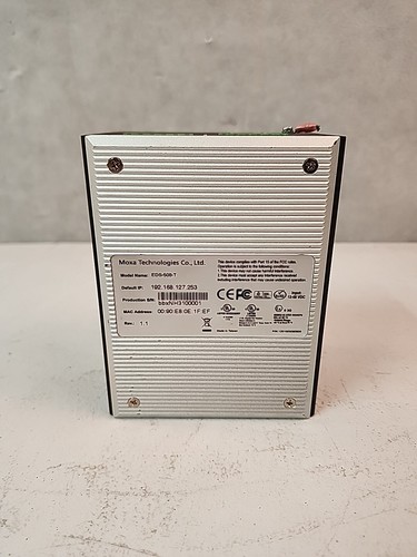 MOXA TECHNOLOGIES CO MODELO LTD EDS-508-T - Imagen 3 de 3