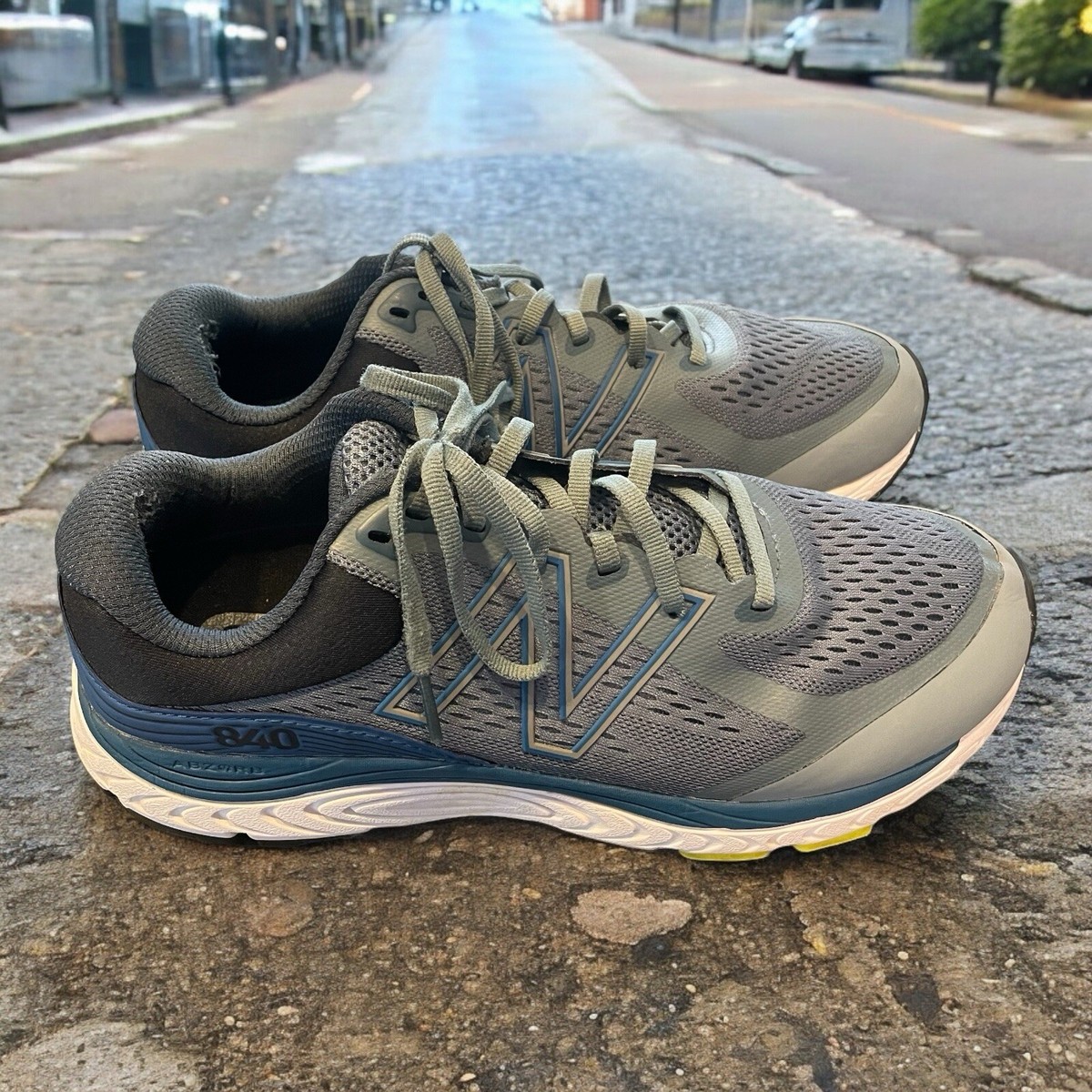 Running Shoes New Balance Ocean Grey Size New Balance 840v5