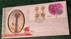 GB - 2000 - BENHAM BLCS179 FDC  "Botanical Gardens Booklet Pane" Caerfyrddin SHS