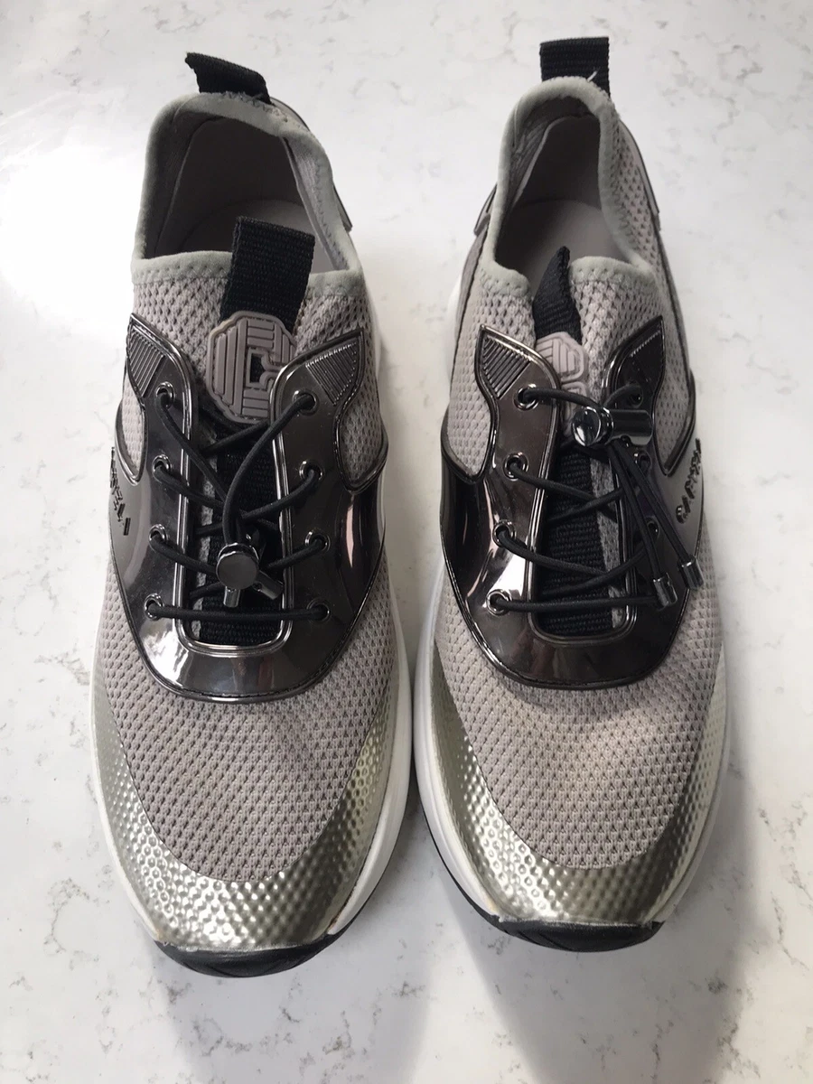 Carvela pewter best sale trainers