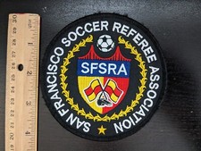 Large SFSRA San Fransisco Soccer Referee Association Badge - Patch - Collectors