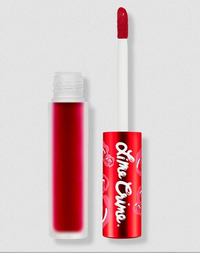 Lime Crime Velvetines - Red Rose - Liquid Matte Lipstick 0.088 fl oz - NIB - Picture 3 of 6