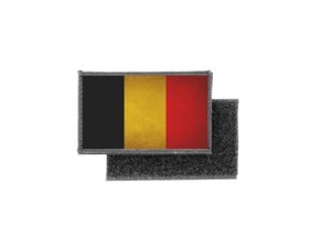Patch Belgique Belgium écusson Patche Drapeau Belge 70 X 45 Mm à - Foto 12