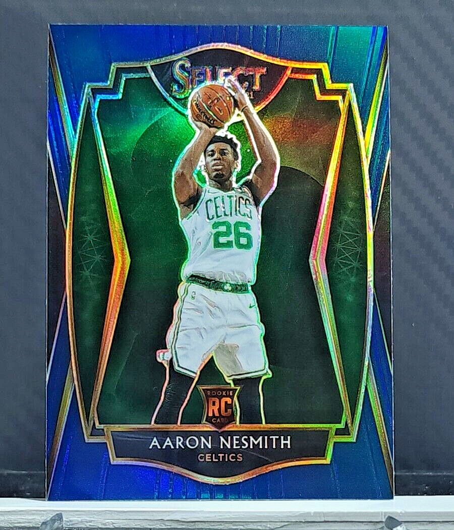 Aaron Nesmith 2020-21 Select BLUE PRIZM SP PREMIER #190 - Celtics RC