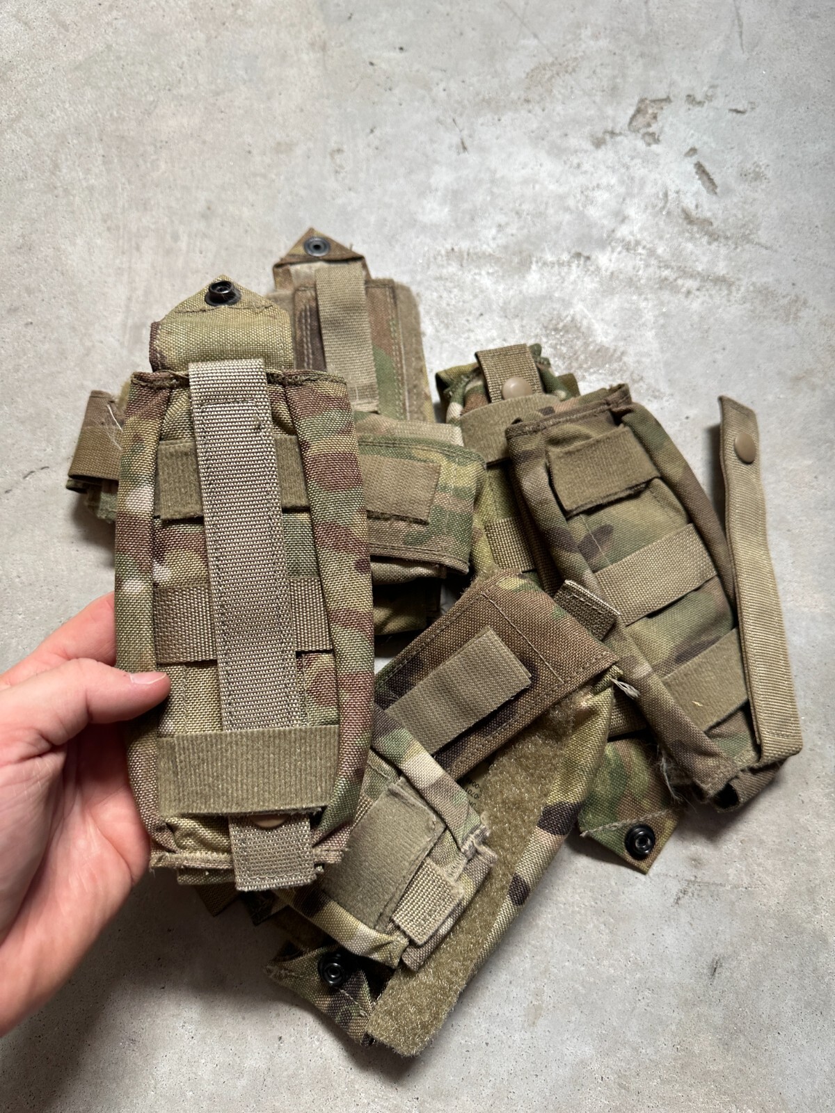 1 US Army Tourniquet Pouch Carrier Molle II OCP Multicam IFAK Bandage