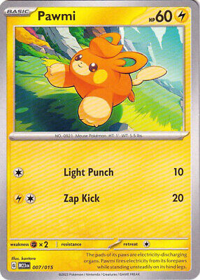 Pokemon Card - McDonalds 2023 Promo 007/015 - PAWMI - NM Pokemon Card - McDonalds 2023 Promo 007/015 - PAWMI - NM