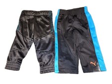 2 Pairs Of Baby Boy's 12 Months Polyester Athletic Sweatpants