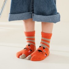3 Paar Kinder Niedliche Tier Socken Zwei Zehen Split Weich Japanisch Tabi Daily