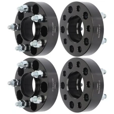 4pc 1.5" 5x4.5 1/2" studs wheel spacers For Lincoln Town Car Ford Crown Victoria