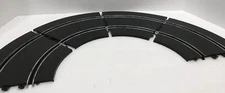 Eldon Super Rally Curved Slot Car Track Curved Apron 4 Pieces 1514 0905-30 1969