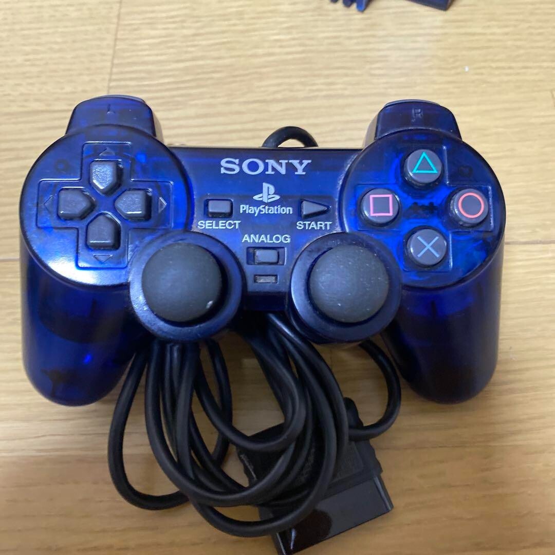 Ocean Blue Playstation 2 Console PS2 SCPH-37000L Transparent