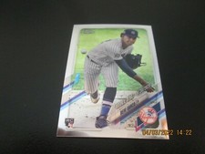 DEIVI GARCIA 2021 TOPPS CHROME UPDATE ROOKIE CARD #USC78. rookie card picture