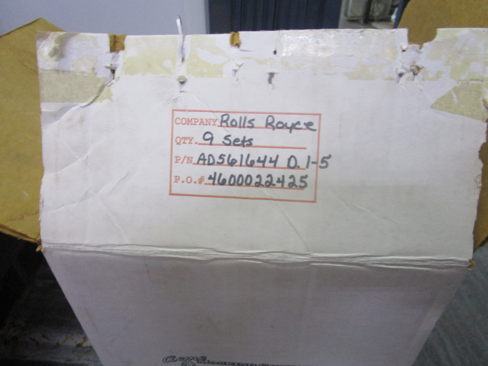 LOT OF 6 NIB ROLLS ROYCE VIBRATION DAMPENER AD561644 1 Y WARRANTY