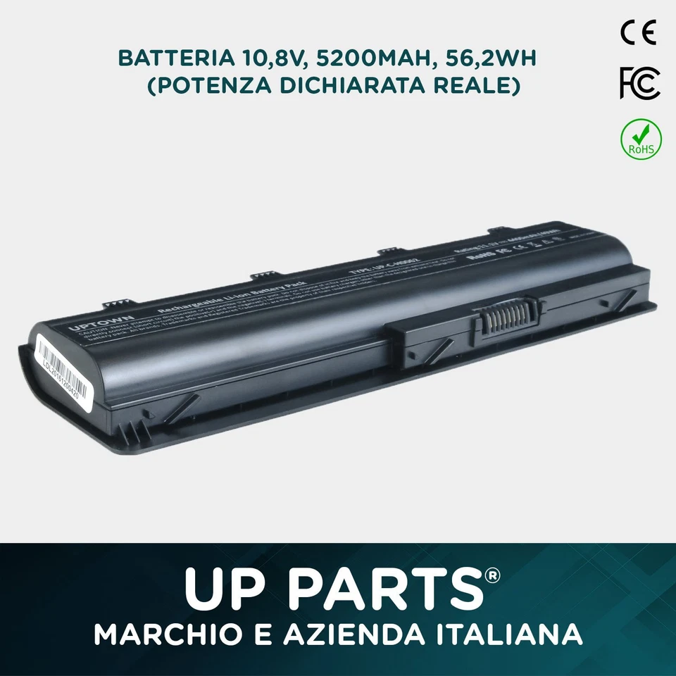 Batteria HP Pavilion DV6 MU06 5200mAh per Notebook PC  PAVILION DV5-2000 - Immagine 2 di 4