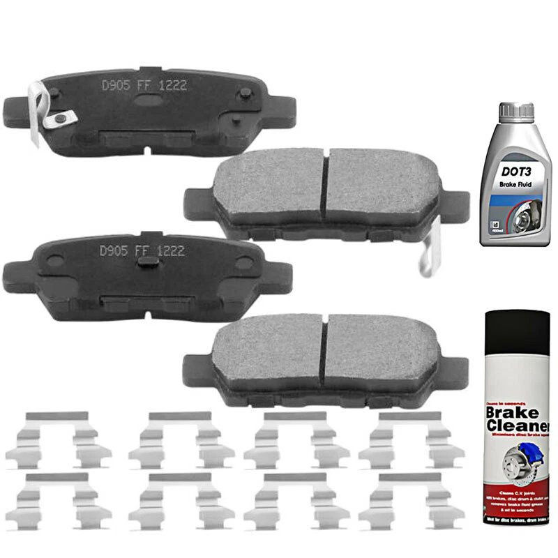 Limpiador de frenos Wagner disco cerámico trasero premium pastillas de freno para Infiniti G35 M37 Foto 2 de 4