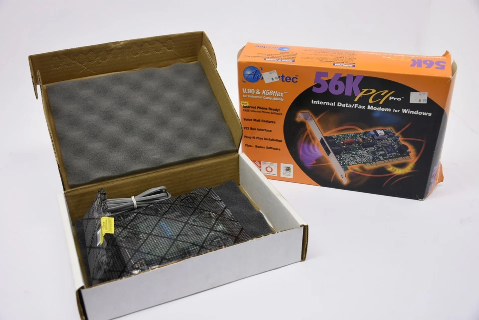 Actiontec 3Com 56k V.90 PCI Pro Internal Fax/Data Modem (or similar) - Image 2 of 4