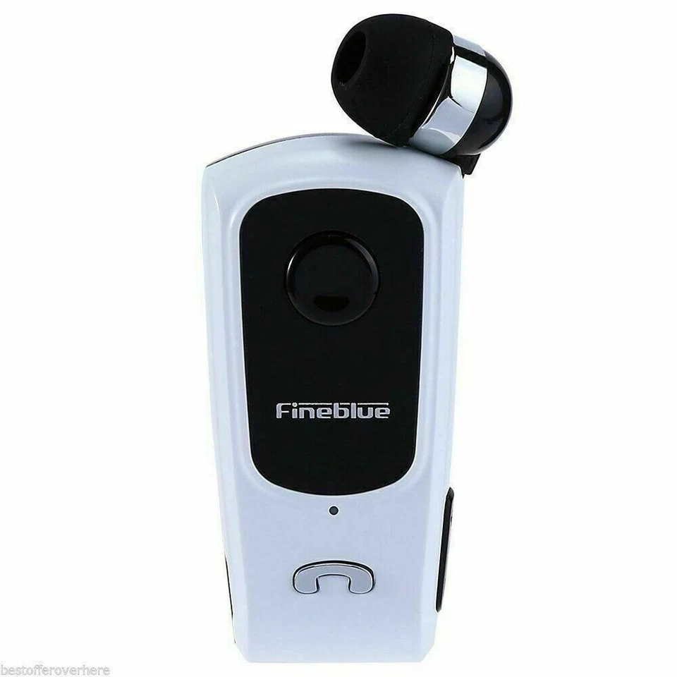 AURICOLARE WIRELESS MONO BLUTOOTH 4.0 AURICOLARE RETRATTILE FINEBLUE F-920 - Immagine 3 di 4