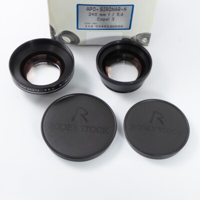 [Unused] Rodenstock APO Sironar-N 240mm F5.6 Large Format Lens only non shutter