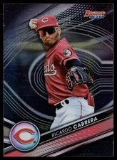 2022 Bowman Bowman's Best Ricardo Cabrera Top Prospects Refractor #TP-18 Reds